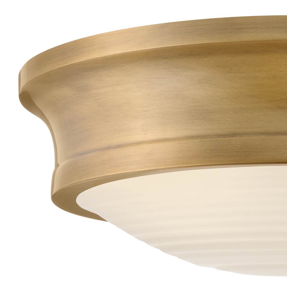 Hinkley Lighting 45123HB Heritage Brass Medium Flush Mount Image 5