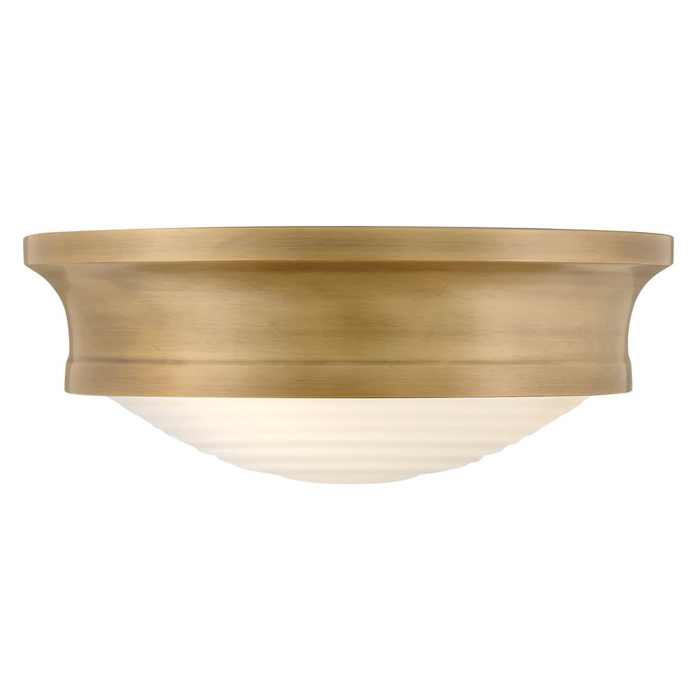 Hinkley Lighting 45123HB Heritage Brass Medium Flush Mount Image 4