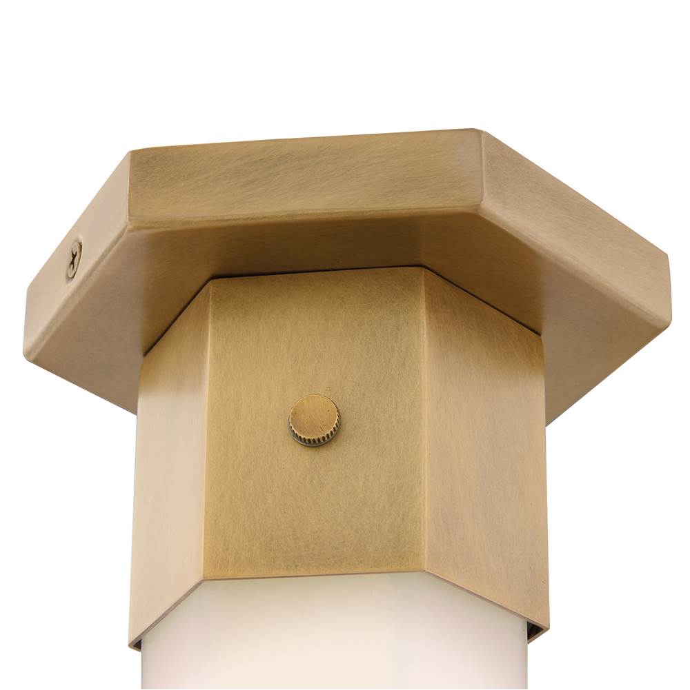 Hinkley Lighting 46992HB Heritage Brass Small Flush Mount Image 4