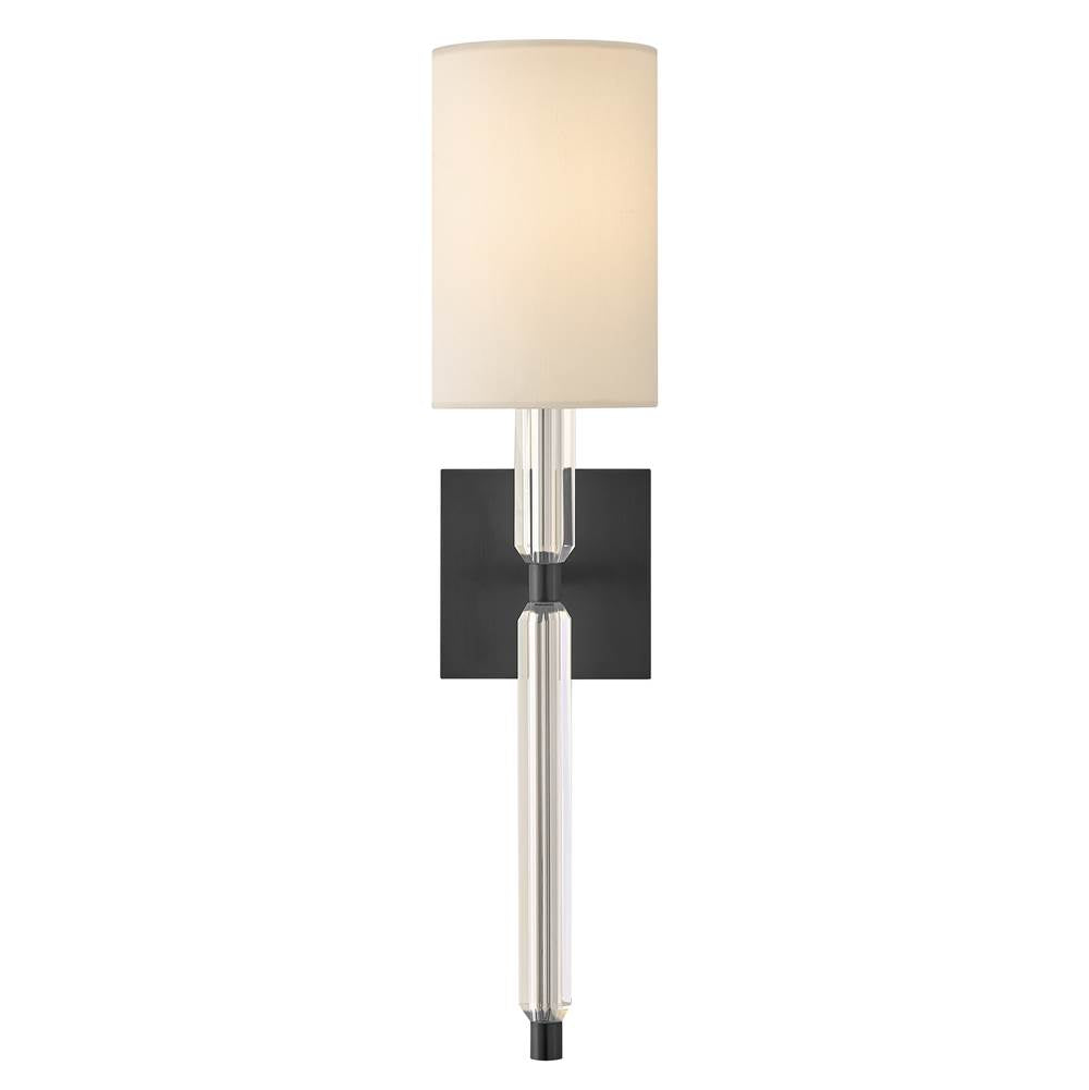 Hinkley Lighting 47611BK Black Large Single Light Sconce Image 3