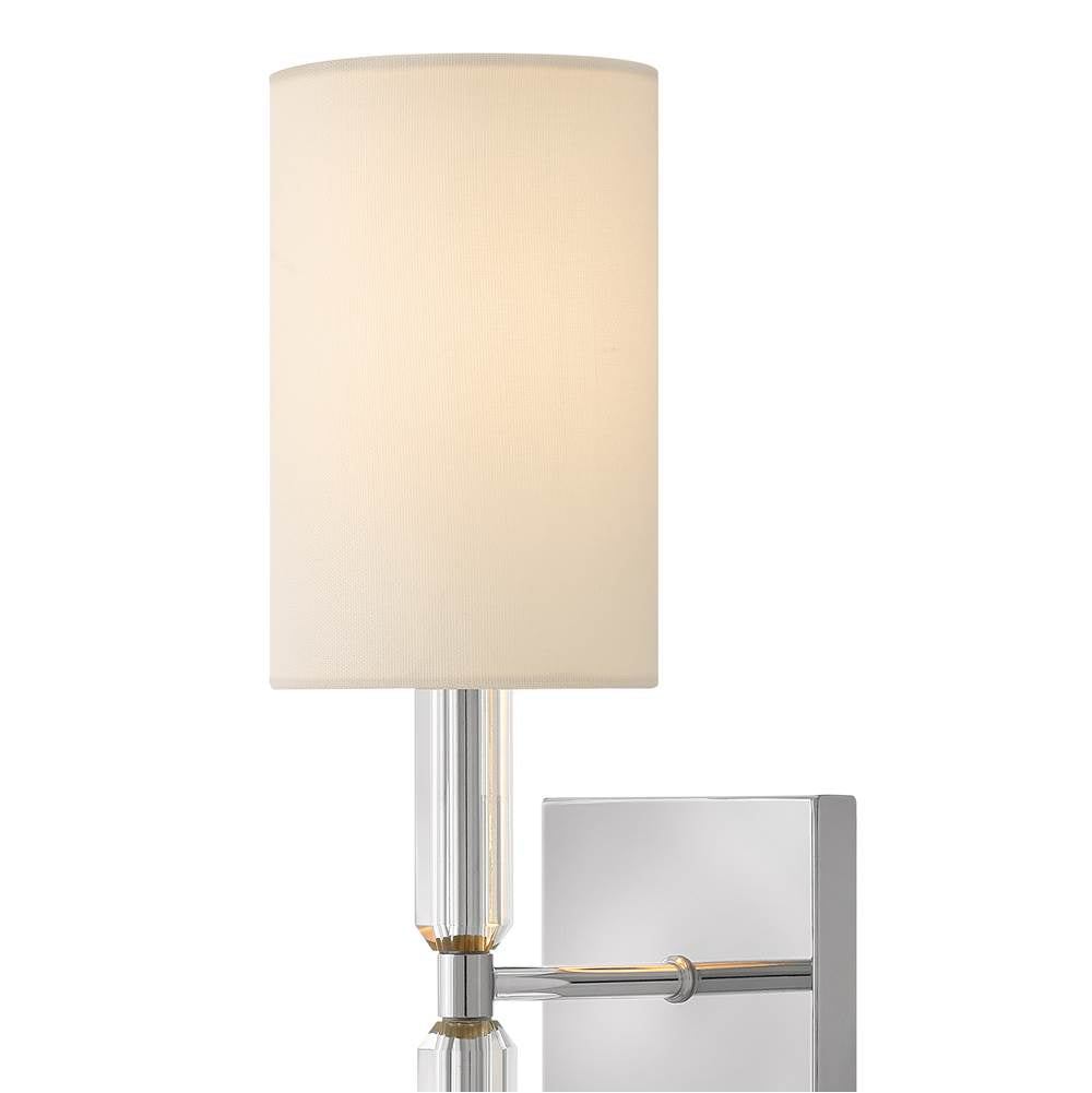 Hinkley Lighting 47611CM Chrome Large Single Light Sconce Image 6