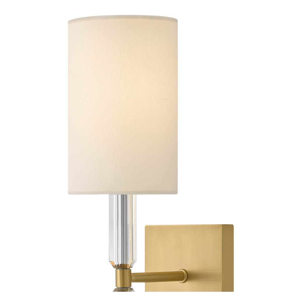 Hinkley Lighting 47611LCB Lacquered Brass Large Single Light Sconce Image 6