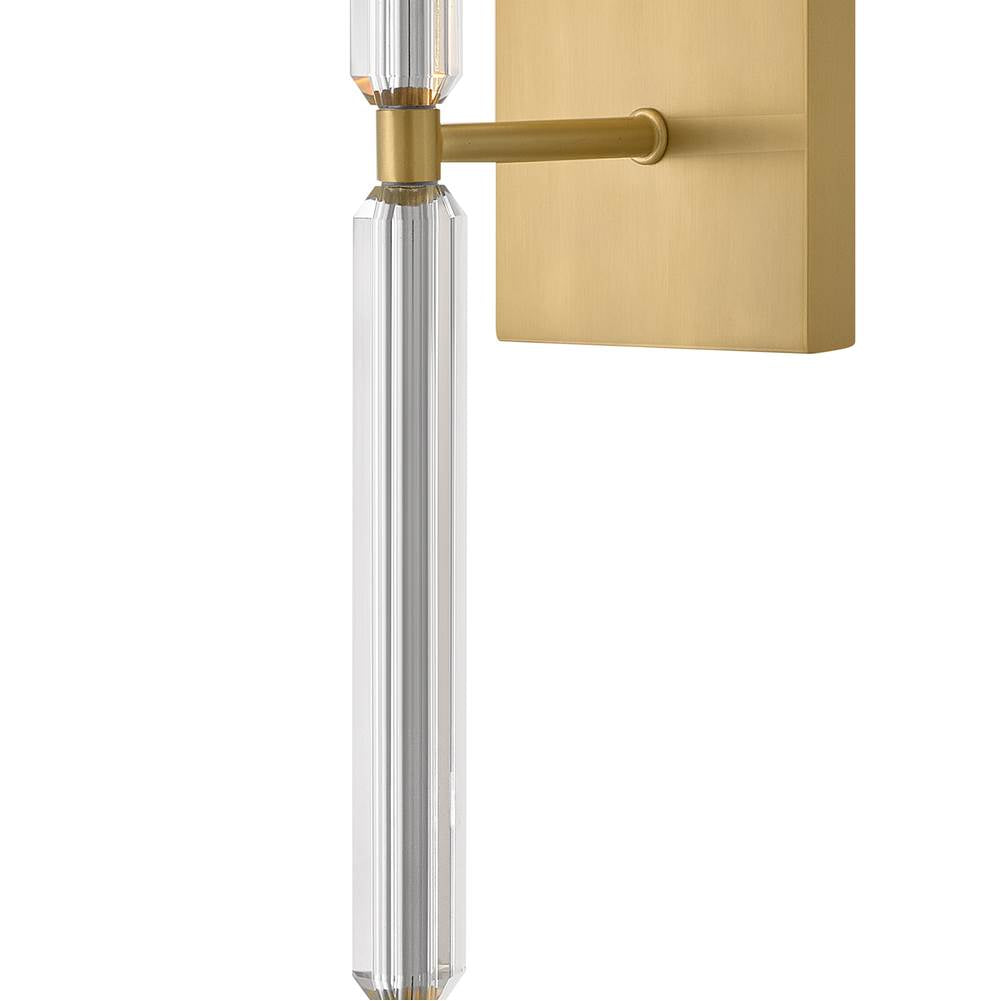 Hinkley Lighting 47611LCB Lacquered Brass Large Single Light Sconce Image 5