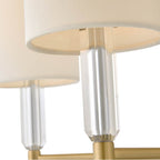 Hinkley Lighting 47615LCB Lacquered Brass Medium Chandelier Image 5