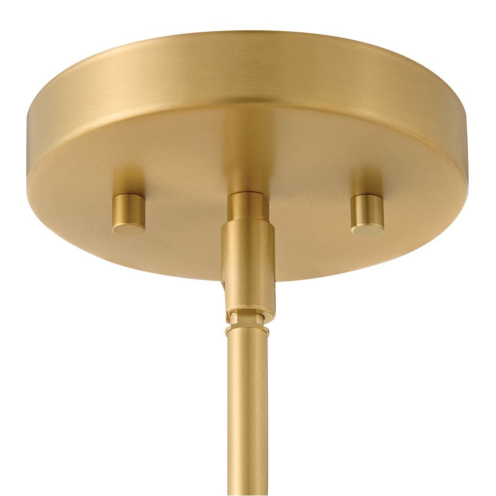 Hinkley Lighting 47615LCB Lacquered Brass Medium Chandelier Image 3