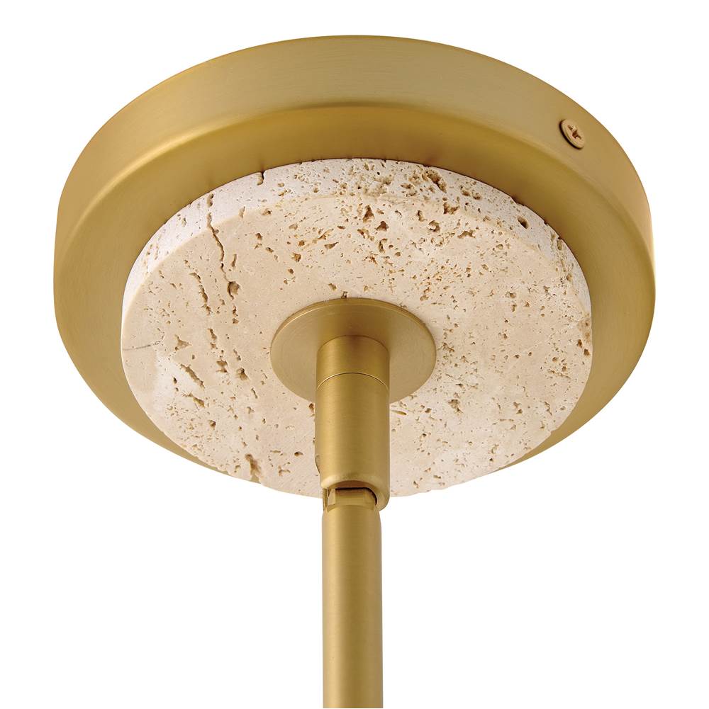 Hinkley Lighting 47724LCB Lacquered Brass Medium Chandelier Image 5