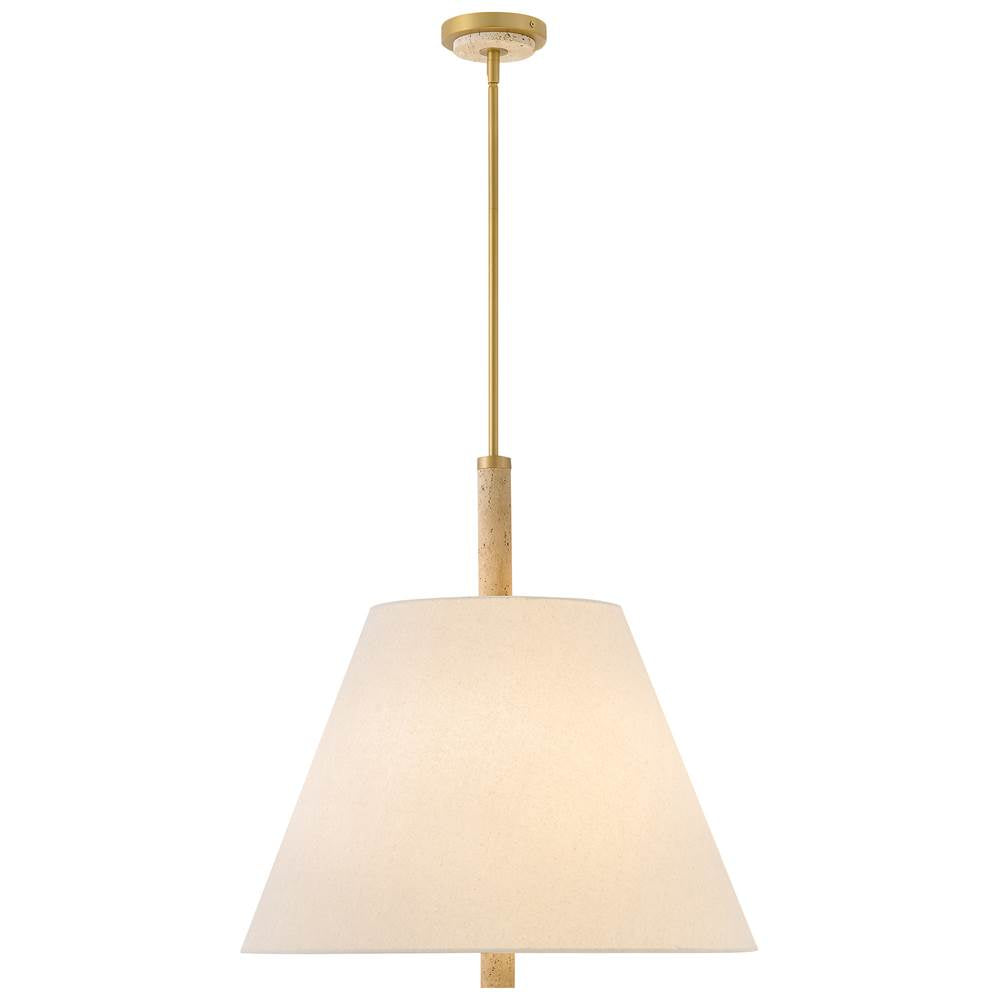Hinkley Lighting 47724LCB Lacquered Brass Medium Chandelier Image 3