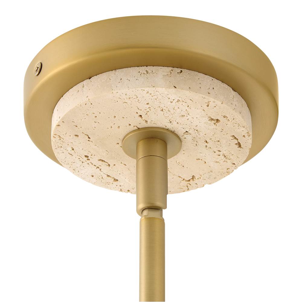 Hinkley Lighting 47727LCB Lacquered Brass Large Pendant Image 5