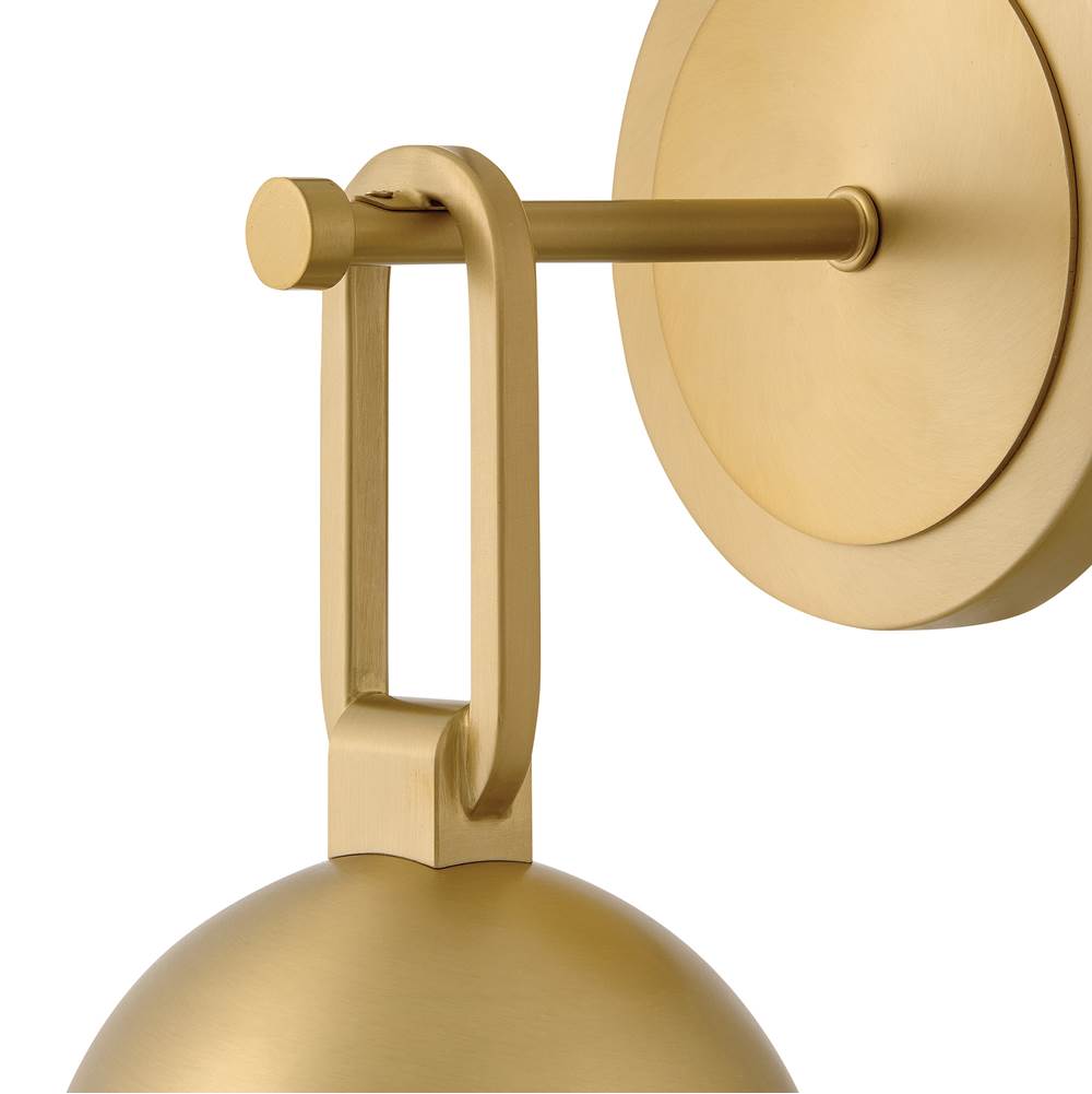 Hinkley Lighting 54560LCB Lacquered Brass Medium Single Light Sconce Image 5