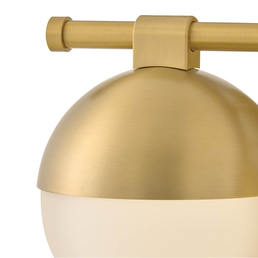 Hinkley Lighting 54562LCB Lacquered Brass Small Two Light Vanity Image 5