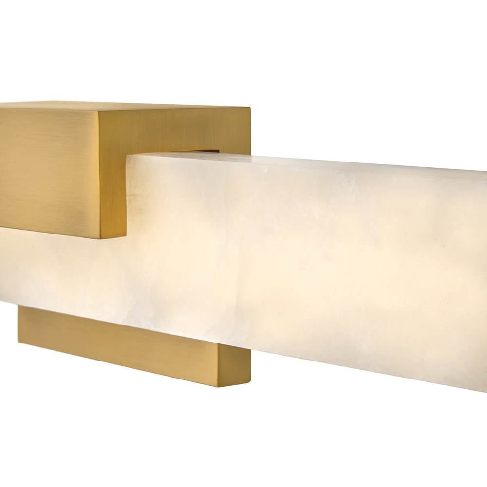 Hinkley Lighting 57033HB Heritage Brass Large Led Vanity Image 6
