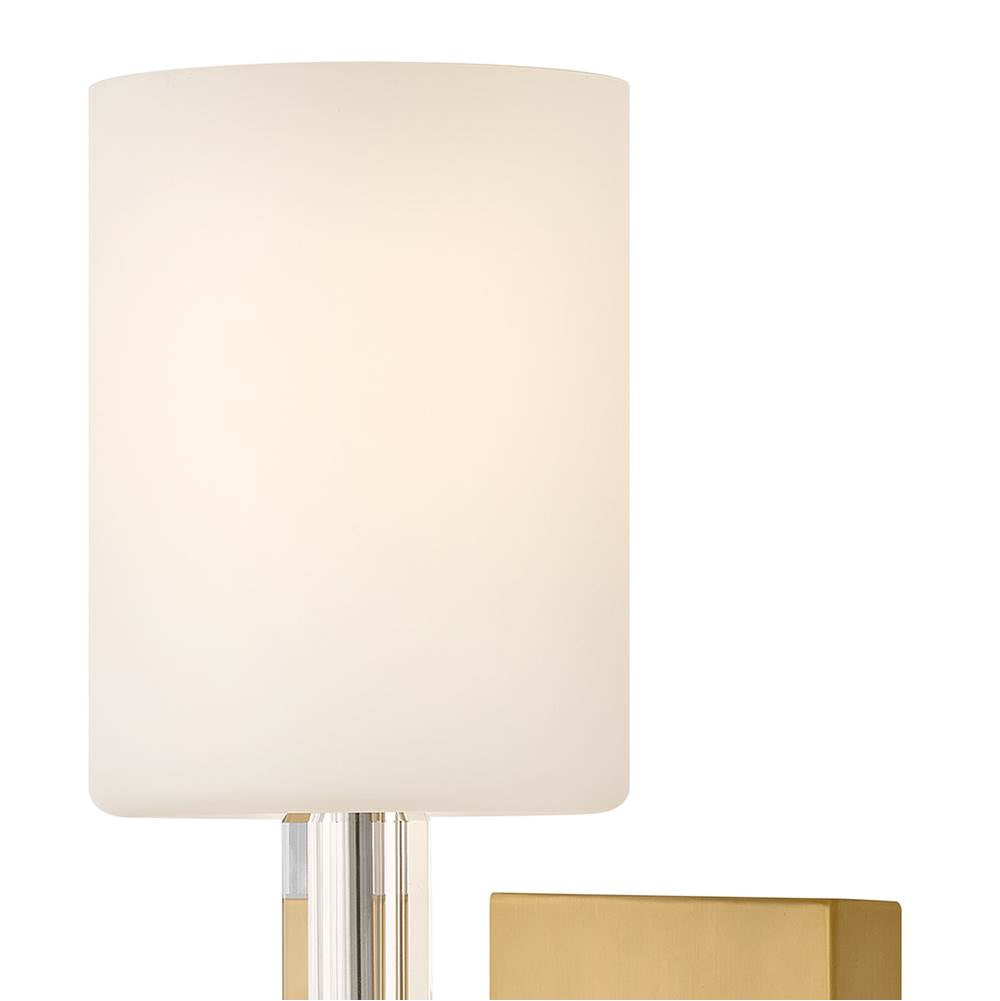 Hinkley Lighting 57610LCB Lacquered Brass Medium Single Light Sconce Image 7