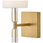 Hinkley Lighting 57610LCB Lacquered Brass Medium Single Light Sconce Image 5