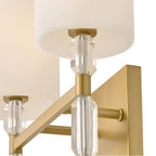 Hinkley Lighting 57612LCB Lacquered Brass Small Two Light Vanity Image 6
