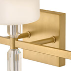 Hinkley Lighting 57613LCB Lacquered Brass Medium Three Light Vanity Image 6