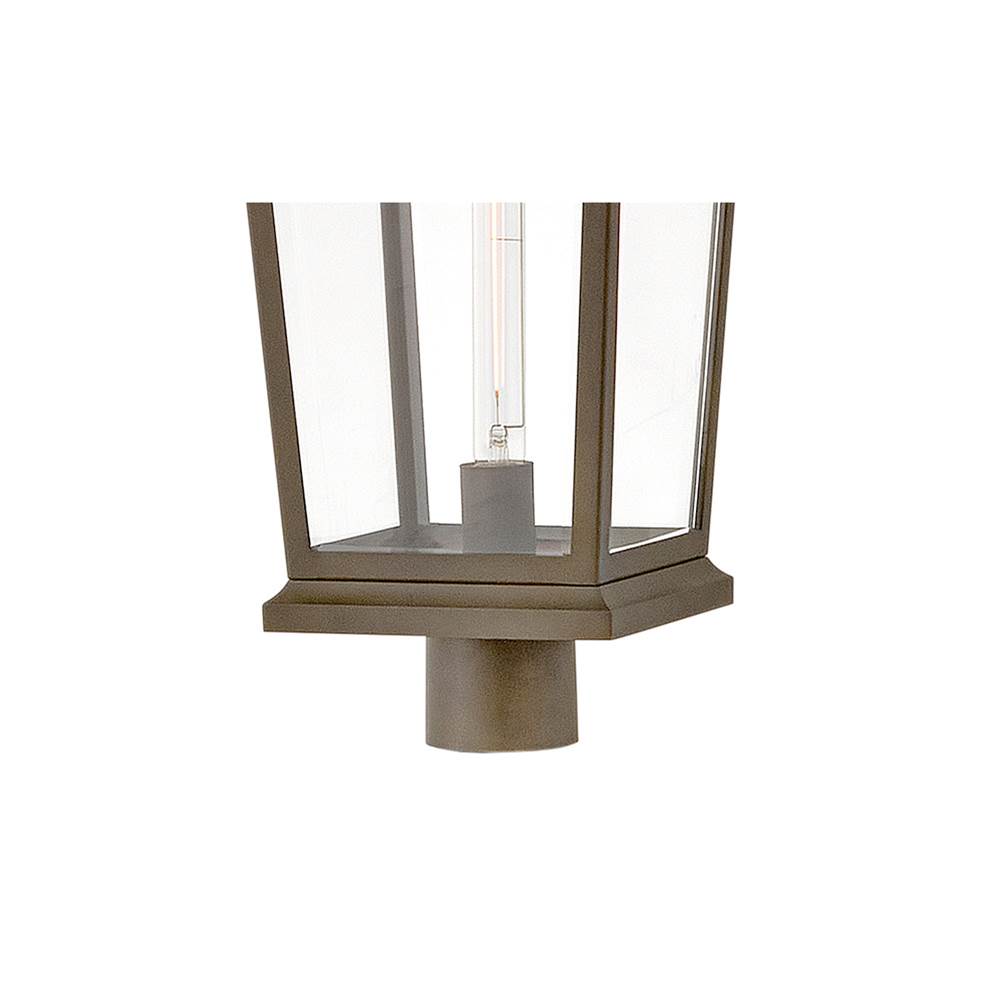 Hinkley Lighting 19691BLB Blackened Brass Extra Large Post Mount Lantern Image 4