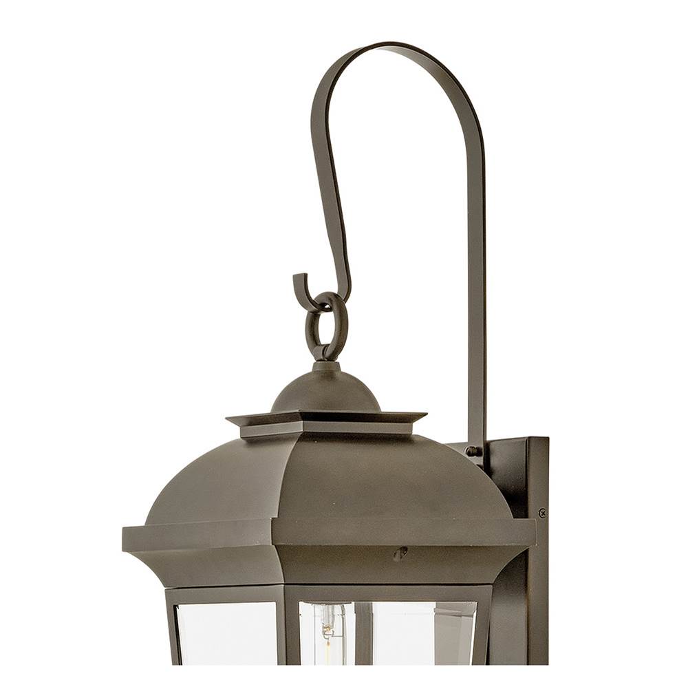 Hinkley Lighting 19694BLB Blackened Brass Extra Large Wall Mount Lantern Image 7
