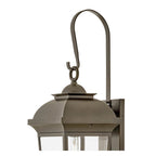 Hinkley Lighting 19694BLB Blackened Brass Extra Large Wall Mount Lantern Image 7