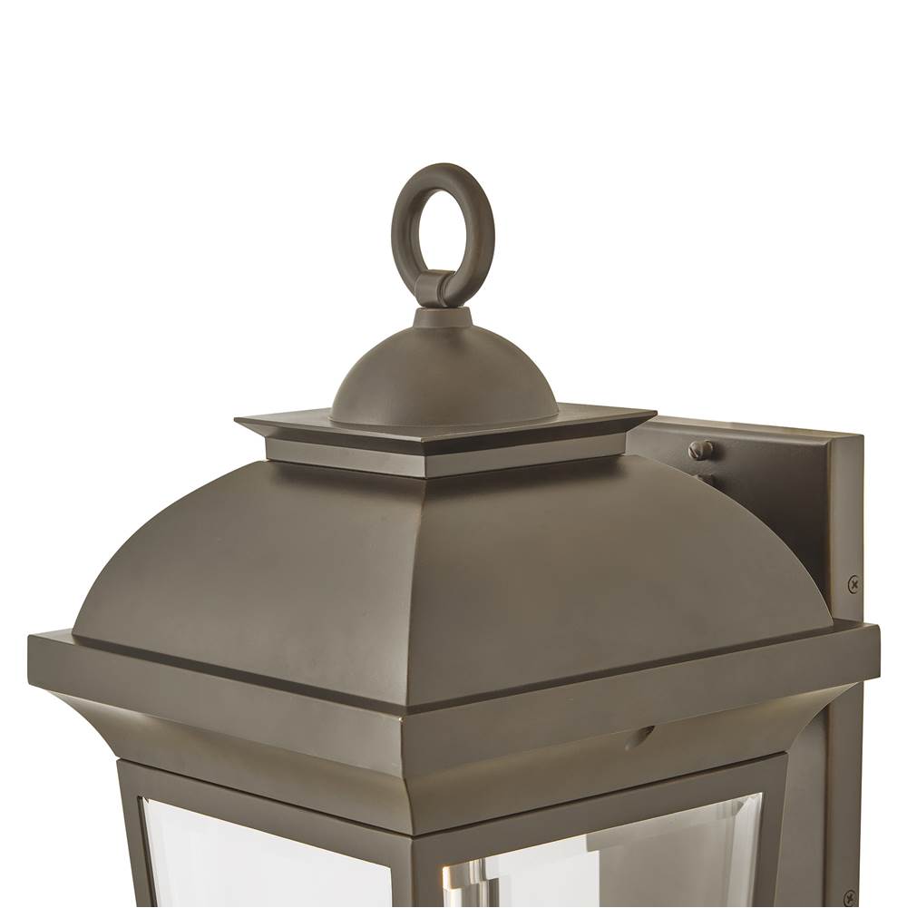 Hinkley Lighting 19694BLB Blackened Brass Extra Large Wall Mount Lantern Image 5