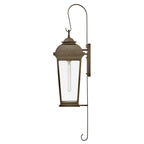 Hinkley Lighting 19694BLB Blackened Brass Extra Large Wall Mount Lantern Image 3