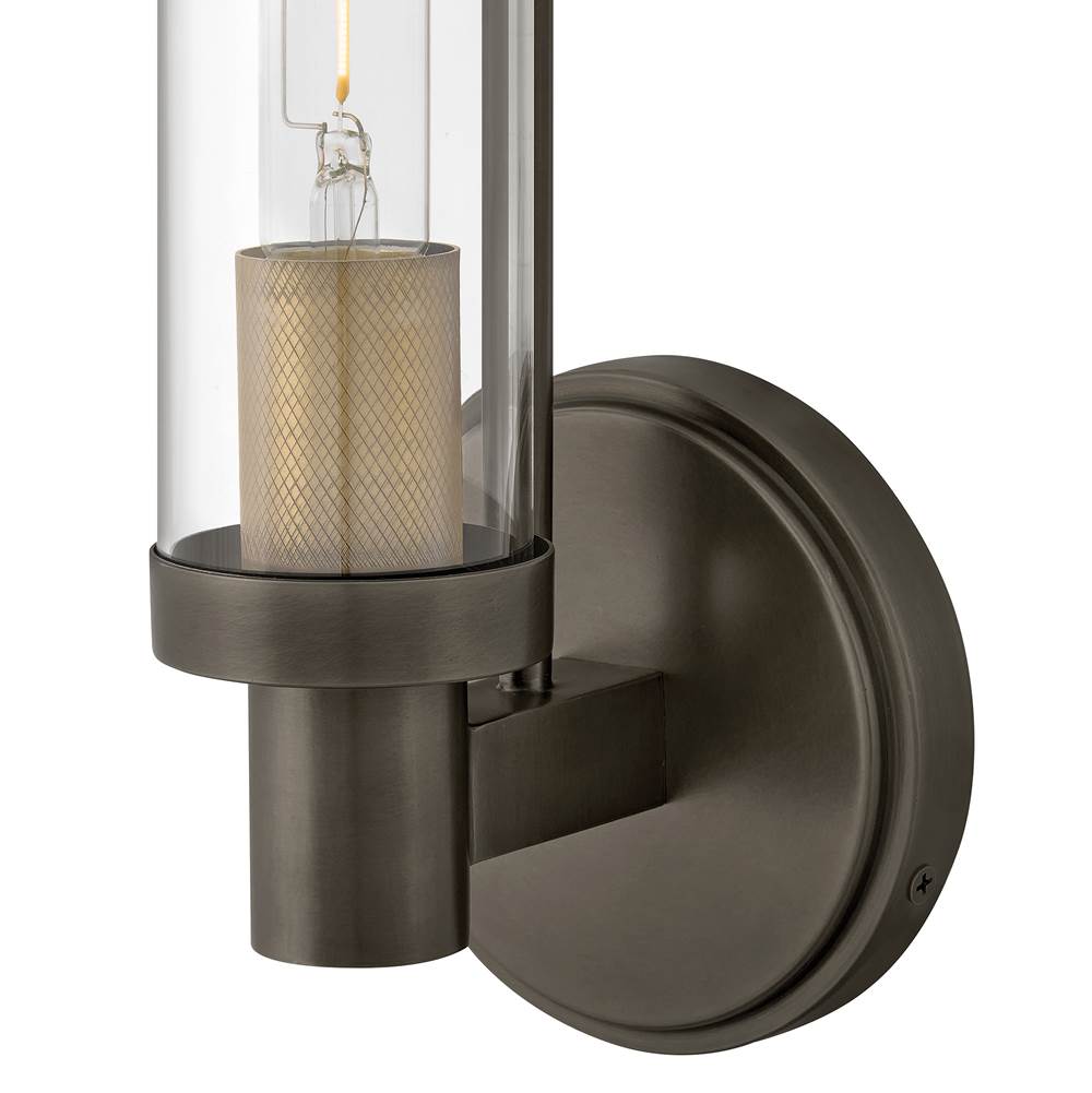 Hinkley Lighting 51450BX Black Oxide Medium Single Light Sconce Image 6