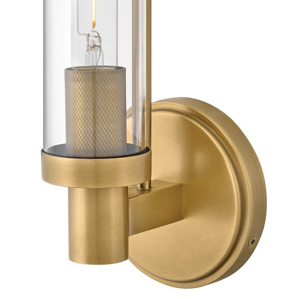 Hinkley Lighting 51450HB Heritage Brass Medium Single Light Sconce Image 6