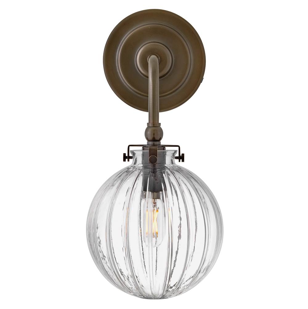 Hinkley Lighting 57410HZ Heritage Bronze Medium Single Light Sconce Image 3
