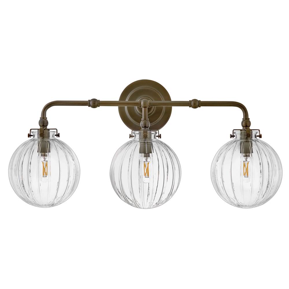 Hinkley Lighting Helene Medium Three Light Vanity