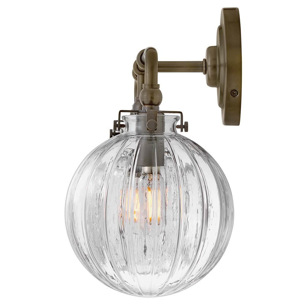 Hinkley Lighting 57413HZ Heritage Bronze Medium Three Light Vanity Image 4