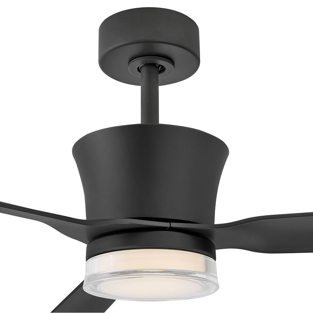 Hinkley Lighting 910956FMB-LDD Matte Black Vosh 56'' Led Smart Fan With Uplight Image 6