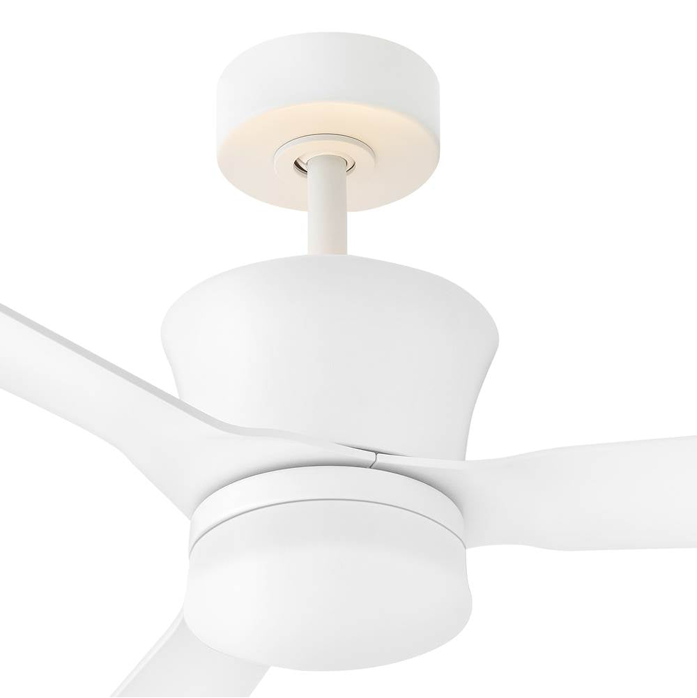 Hinkley Lighting 910956FMW-LDD Matte White Vosh 56'' Led Smart Fan With Uplight Image 5