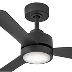 Hinkley Lighting 905744FMB-LWD Matte Black Iver 44'' Led Smart Fan Image 7