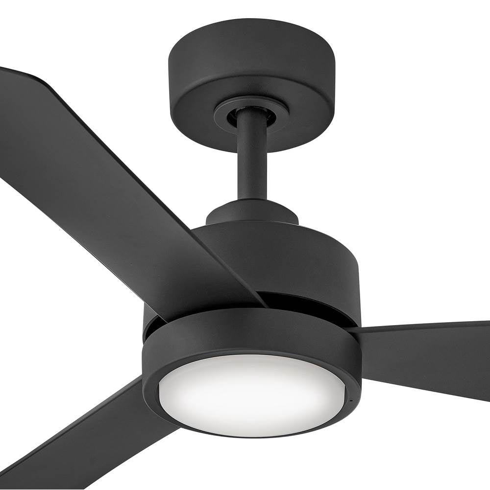 Hinkley Lighting 905744FMB-LWD Matte Black Iver 44'' Led Smart Fan Image 7