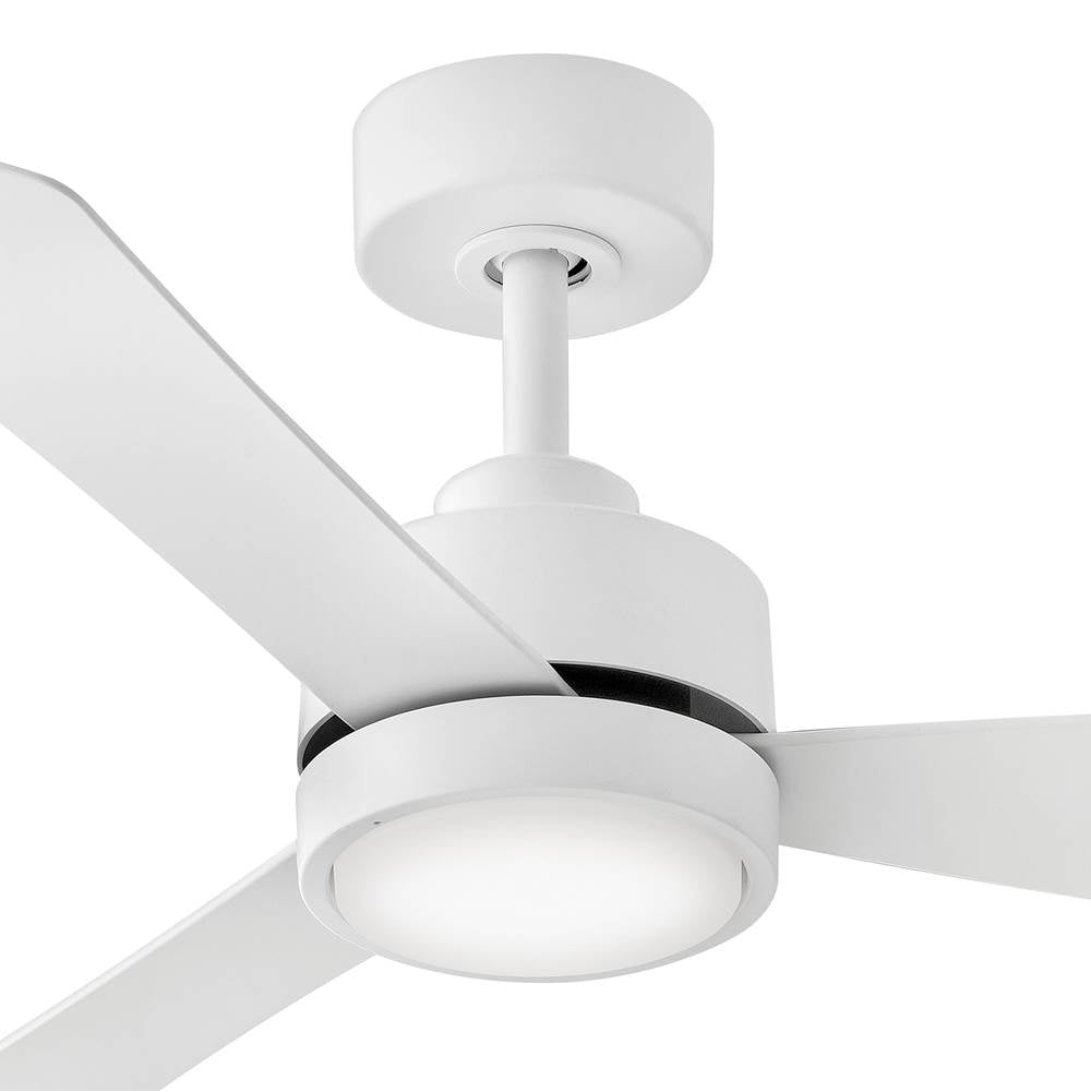 Hinkley Lighting 905744FMW-LWD Matte White Iver 44'' Led Smart Fan Image 7