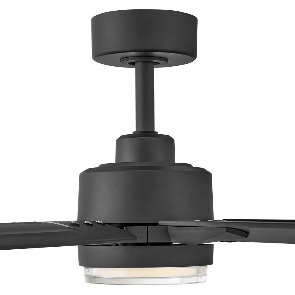 Hinkley Lighting 910566FMB-LWD Matte Black Valor 66'' Led Smart Fan Image 6