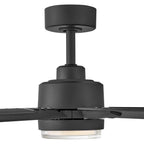 Hinkley Lighting 910566FMB-LWD Matte Black Valor 66'' Led Smart Fan Image 6