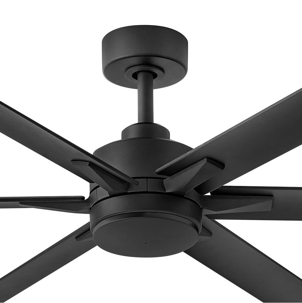Hinkley Lighting 910566FMB-LWD Matte Black Valor 66'' Led Smart Fan Image 5
