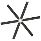 Hinkley Lighting 910566FMB-LWD Matte Black Valor 66'' Led Smart Fan Image 3