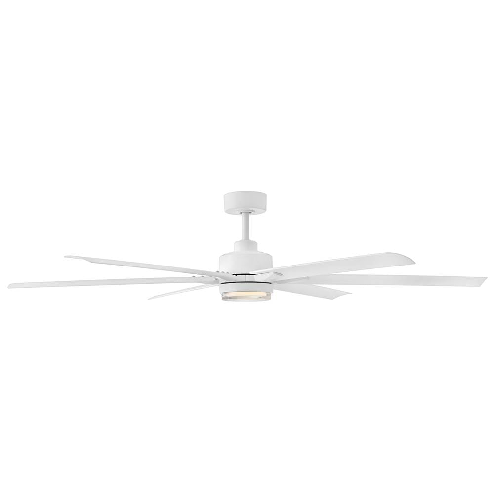 Hinkley Lighting 910566FMW-LWD Matte White Valor 66'' Led Smart Fan Image 2