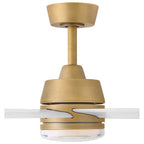 Hinkley Lighting 910672FHB-LDD Heritage Brass Current 72'' Led Smart Fan Image 6