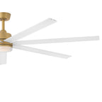 Hinkley Lighting 910672FHB-LDD Heritage Brass Current 72'' Led Smart Fan Image 4