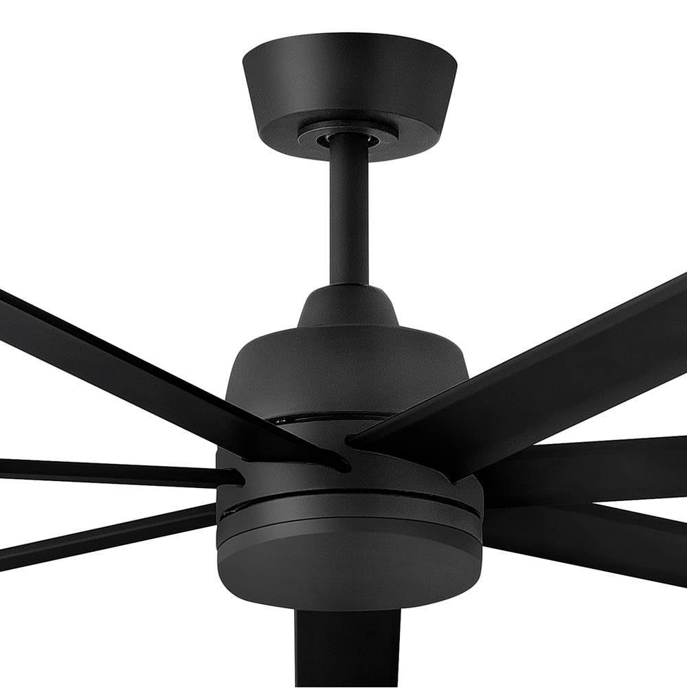Hinkley Lighting 910672FMB-LDD Matte Black Current 72'' Led Smart Fan Image 5