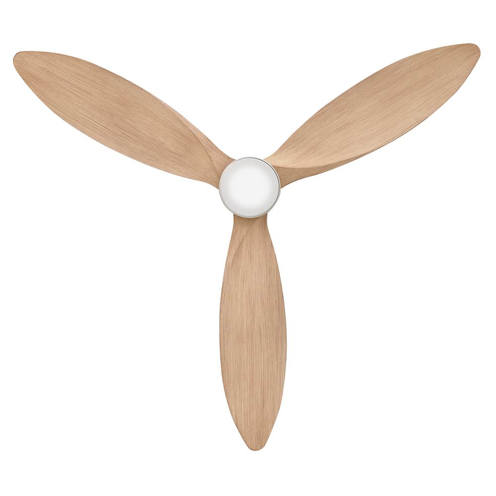 Hinkley Lighting 943160FMN-LDD Matte White Marin Flush 60'' Led Smart Fan Image 3