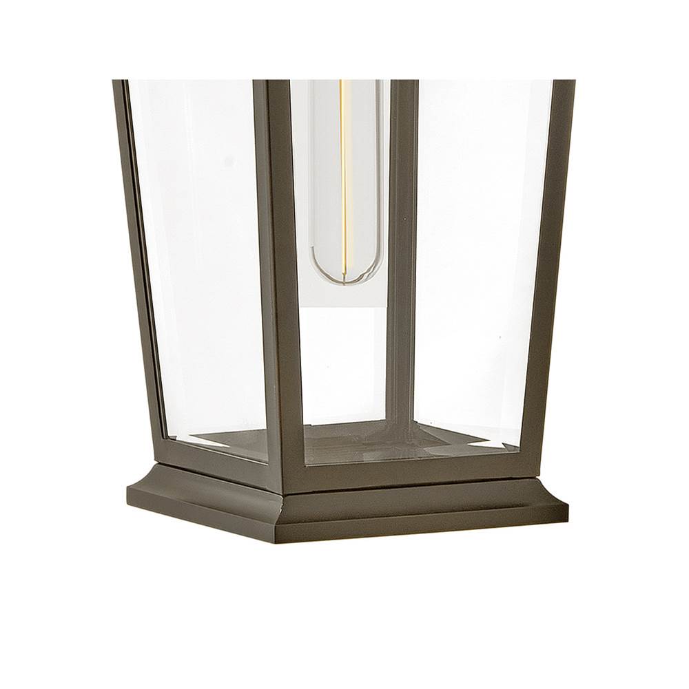 Hinkley Lighting 19690BLB Blackened Brass Medium Wall Mount Lantern Image 5