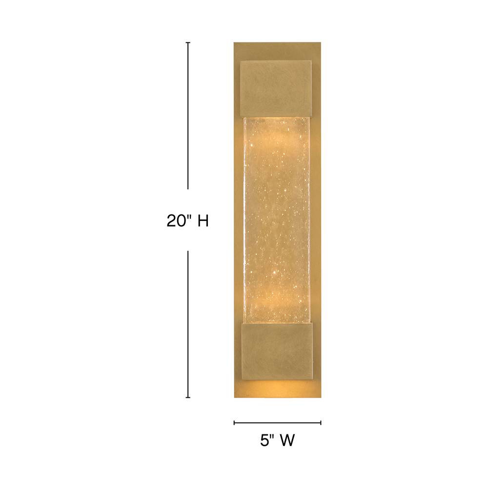 Hinkley Lighting 10594HB Heritage Brass Medium Led Wall Sconce Image 2