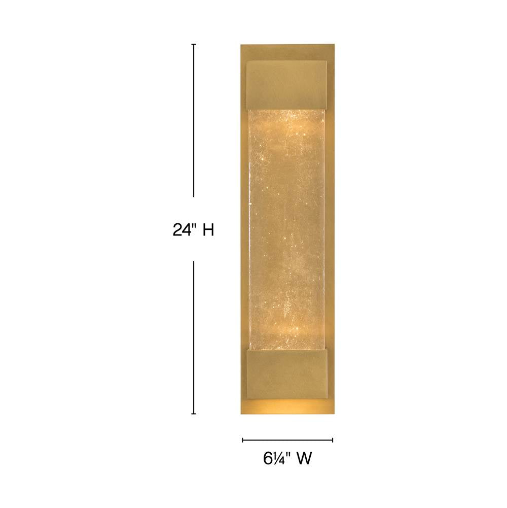 Hinkley Lighting 10595HB Heritage Brass Large Led Wall Sconce Image 2