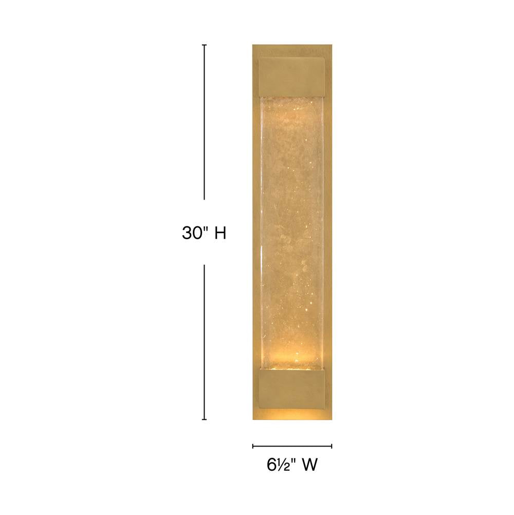 Hinkley Lighting 10599HB Heritage Brass Extra Large Led Wall Sconce Image 2