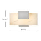 Hinkley Lighting 57030BN Brushed Nickel Small Led Sconce Image 2