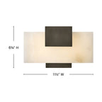 Hinkley Lighting 57030BX Black Oxide Small Led Sconce Image 2