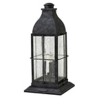 Hinkley Lighting 2047GS Greystone Large Pier Mount Lantern Image 1